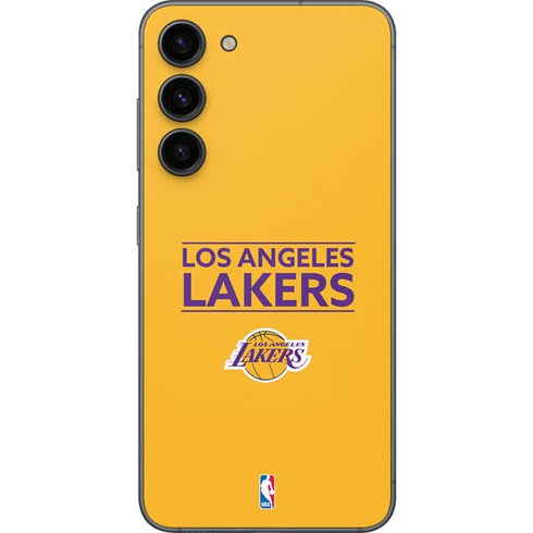 NBA Los Angeles Lakers Standard - Gold Galaxy S23 Plus Skin