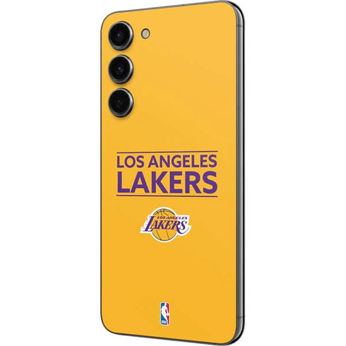 NBA Los Angeles Lakers Standard - Gold Galaxy S23 Plus Skin