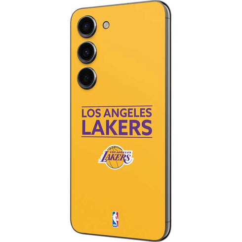 NBA Los Angeles Lakers Standard - Gold Galaxy S23 Skin