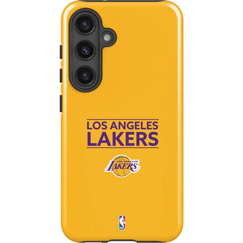NBA Los Angeles Lakers Standard - Gold Galaxy S24 Impact Case