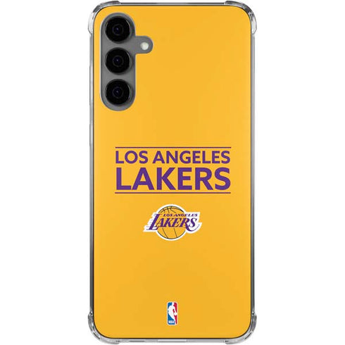 NBA Los Angeles Lakers Standard - Gold Galaxy S24 Plus Clear Case