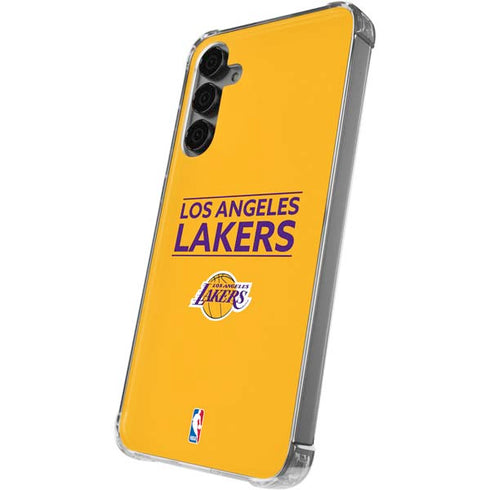 NBA Los Angeles Lakers Standard - Gold Galaxy S24 Plus Clear Case
