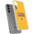 NBA Los Angeles Lakers Standard - Gold Galaxy S24 Plus Clear Case