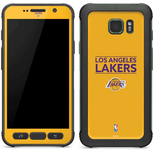NBA Los Angeles Lakers Standard - Gold Galaxy S7 Active Skin