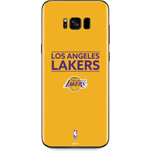 NBA Los Angeles Lakers Standard - Gold Galaxy S8 Plus Skin
