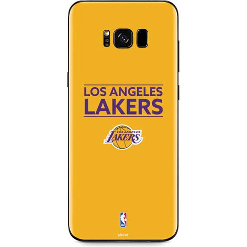 NBA Los Angeles Lakers Standard - Gold Galaxy S8 Skin