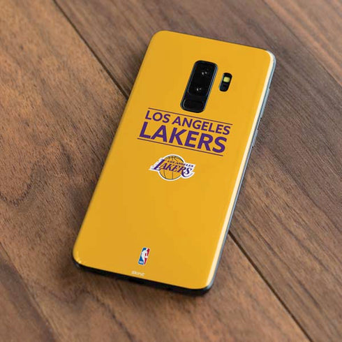 NBA Los Angeles Lakers Standard - Gold Galaxy S9 Plus Skin