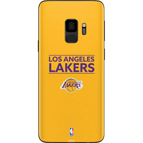 NBA Los Angeles Lakers Standard - Gold Galaxy S9 Skin