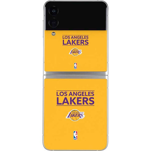 NBA Los Angeles Lakers Standard - Gold Galaxy Z Flip3 5G Skin