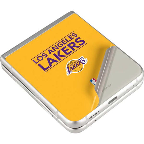 NBA Los Angeles Lakers Standard - Gold Galaxy Z Flip3 5G Skin