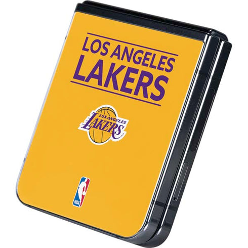 NBA Los Angeles Lakers Standard - Gold Galaxy Z Flip5 5G Skin