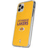 NBA Los Angeles Lakers Standard - Gold iPhone 11 Pro Clear Case