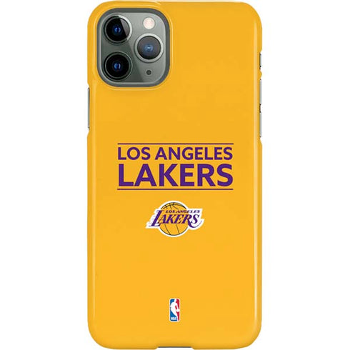 NBA Los Angeles Lakers Standard - Gold iPhone 11 Pro Lite Case