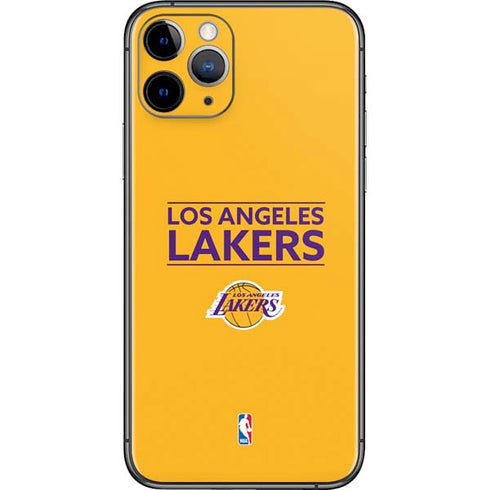 NBA Los Angeles Lakers Standard - Gold iPhone 11 Pro Skin