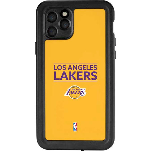 NBA Los Angeles Lakers Standard - Gold iPhone 11 Pro Waterproof Case