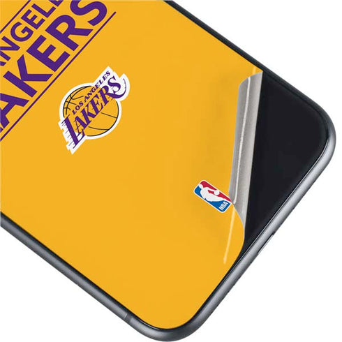 NBA Los Angeles Lakers Standard - Gold iPhone 11 Skin