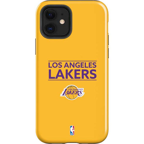 NBA Los Angeles Lakers Standard - Gold iPhone 12 Impact Case