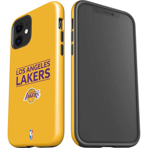 NBA Los Angeles Lakers Standard - Gold iPhone 12 Impact Case