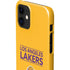 NBA Los Angeles Lakers Standard - Gold iPhone 12 Mini Lite Case