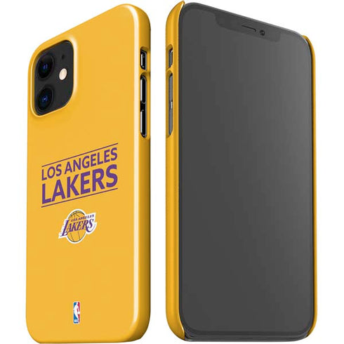 NBA Los Angeles Lakers Standard - Gold iPhone 12 Mini Lite Case