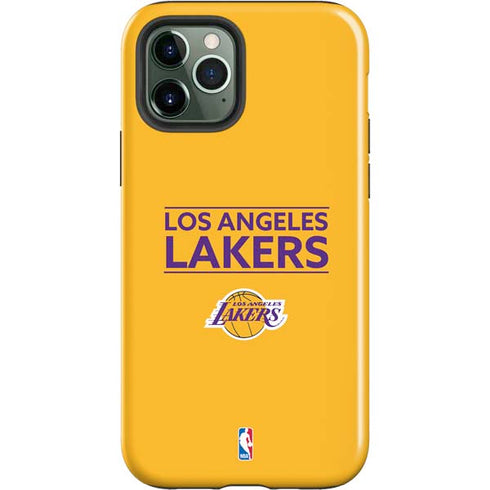NBA Los Angeles Lakers Standard - Gold iPhone 12 Pro Max Impact Case