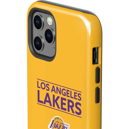 NBA Los Angeles Lakers Standard - Gold iPhone 12 Pro Max Impact Case