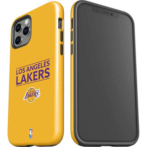 NBA Los Angeles Lakers Standard - Gold iPhone 12 Pro Max Impact Case