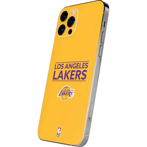 NBA Los Angeles Lakers Standard - Gold iPhone 12 Pro Max Skin