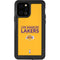 NBA Los Angeles Lakers Standard - Gold iPhone 12 Pro Waterproof Case