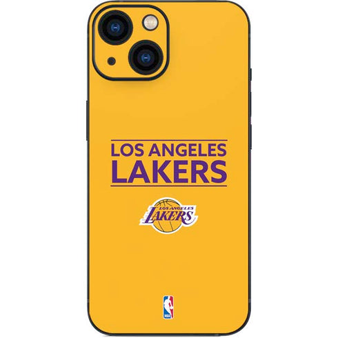 NBA Los Angeles Lakers Standard - Gold iPhone 13 Mini Skin