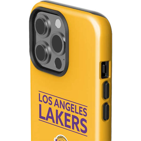 NBA Los Angeles Lakers Standard - Gold iPhone 13 Pro Impact Case