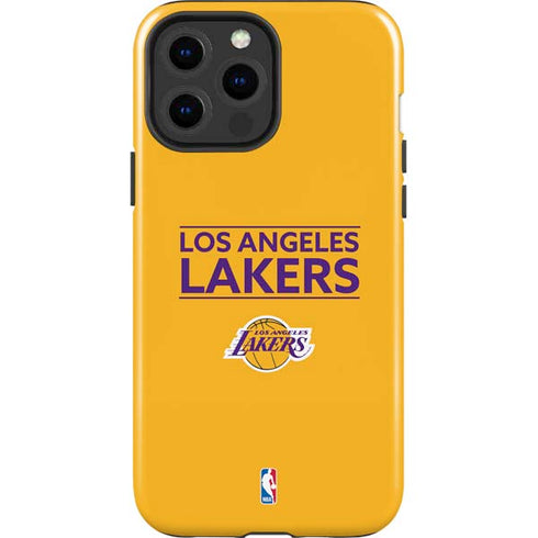 NBA Los Angeles Lakers Standard - Gold iPhone 13 Pro Max Impact Case