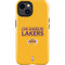 NBA Los Angeles Lakers Standard - Gold iPhone 15 Plus Impact Case