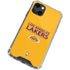 NBA Los Angeles Lakers Standard - Gold iPhone 14 Plus Clear Case