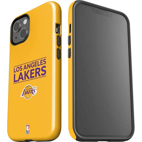 NBA Los Angeles Lakers Standard - Gold iPhone 15 Impact Case