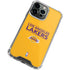 NBA Los Angeles Lakers Standard - Gold iPhone 14 Pro Clear Case