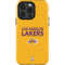 NBA Los Angeles Lakers Standard - Gold iPhone 14 Pro Impact Case