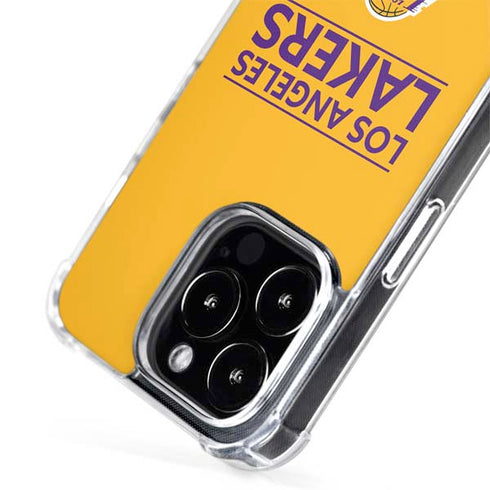 NBA Los Angeles Lakers Standard - Gold iPhone 14 Pro Max MagSafe Case