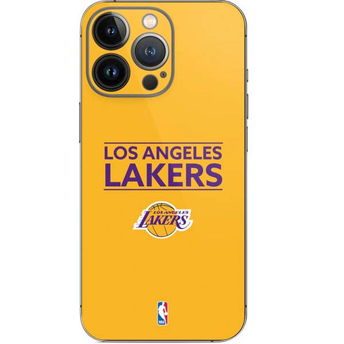 NBA Los Angeles Lakers Standard - Gold iPhone 15 Pro Skin