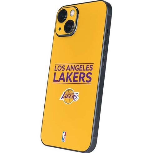 NBA Los Angeles Lakers Standard - Gold iPhone 14 Skin