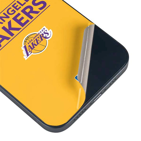 NBA Los Angeles Lakers Standard - Gold iPhone 14 Skin