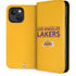 NBA Los Angeles Lakers Standard - Gold iPhone 15 Plus Folio Case