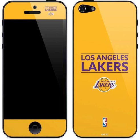 NBA Los Angeles Lakers Standard - Gold iPhone 5/5s/5SE Skin