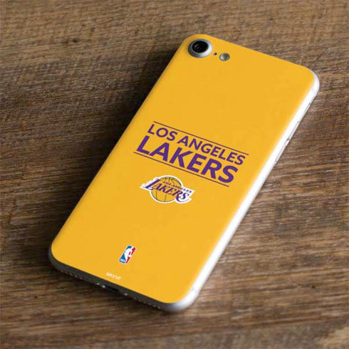 NBA Los Angeles Lakers Standard - Gold iPhone 8 Skin