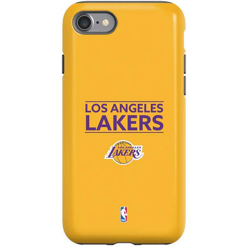 NBA Los Angeles Lakers Standard - Gold iPhone SE (2nd & 3rd Gen) Pro Case