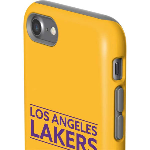 NBA Los Angeles Lakers Standard - Gold iPhone SE (2nd & 3rd Gen) Pro Case
