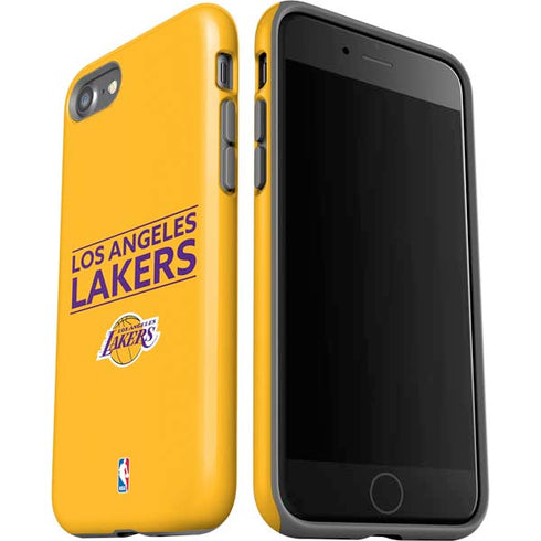 NBA Los Angeles Lakers Standard - Gold iPhone SE (2nd & 3rd Gen) Pro Case