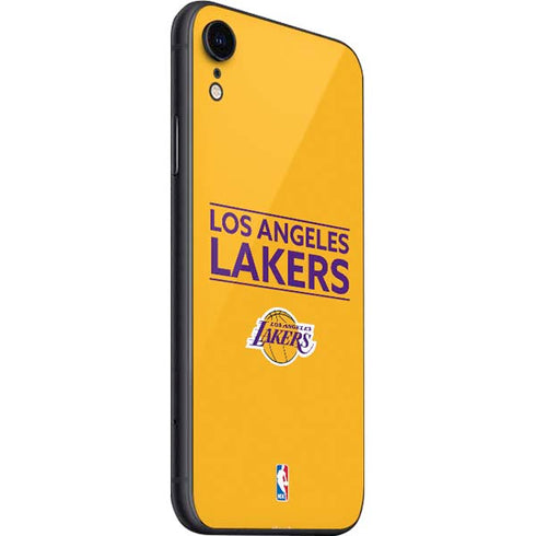 NBA Los Angeles Lakers Standard - Gold iPhone SE (2nd & 3rd Gen) Skin