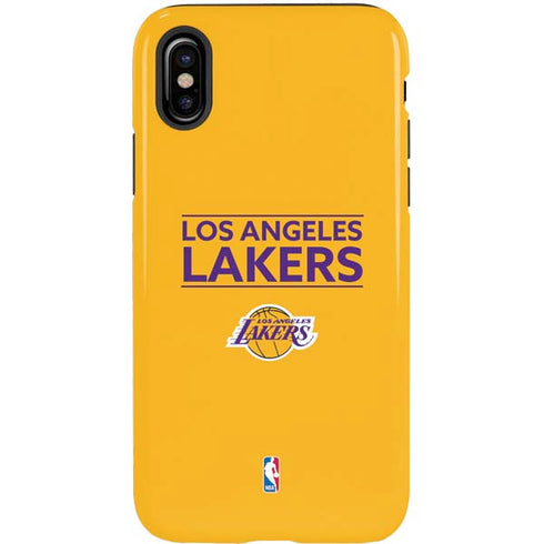 NBA Los Angeles Lakers Standard - Gold iPhone X Pro Case
