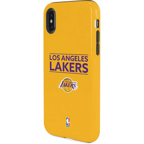 NBA Los Angeles Lakers Standard - Gold iPhone X Pro Case